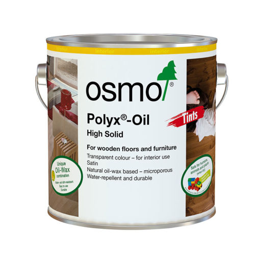 Osmo Polyx-Oil Tints, Hardwax-Oil, Graphite, 2.5L Image 1