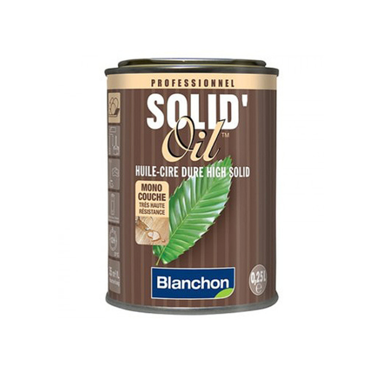 Blanchon Solid Oil,  Natural, 0.25L