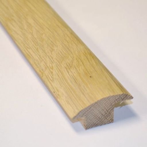 Unfinished Solid Oak Wood-To-Carpet Threshold, 2.4 m