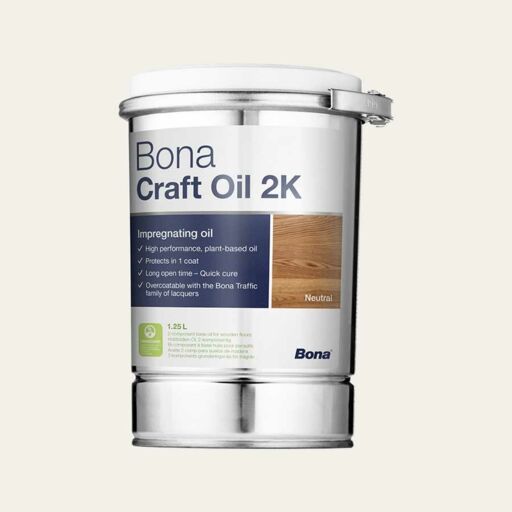 Bona Craft Oil, 2K, Misty, 1.25L