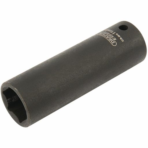 Draper Expert HI-TORQ® 6 Point Deep Impact Socket, 1,4 Sq. Dr.,  11mm