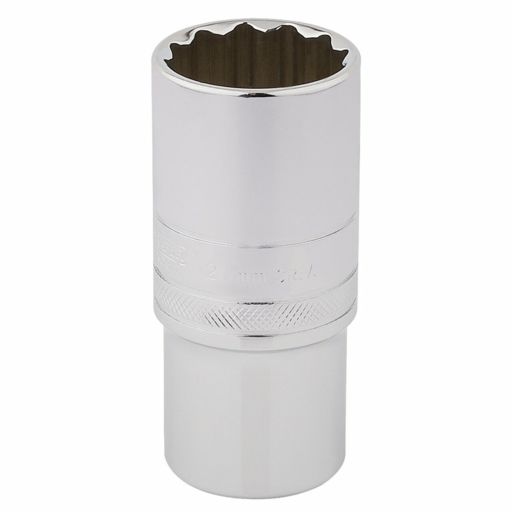 Draper HI-TORQ® 12 Point Deep Socket, 1,2 Sq. Dr., 27mm
