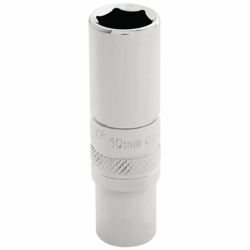 Draper HI-TORQ® 6 Point Deep Socket, 1,4 Sq. Dr., 10mm