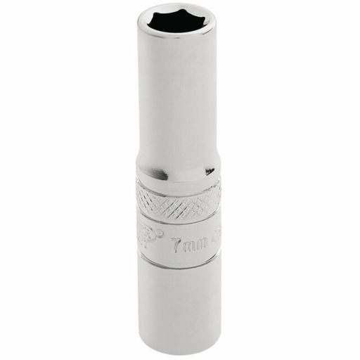 Draper HI-TORQ® 6 Point Deep Socket, 1,4 Sq. Dr., 7mm