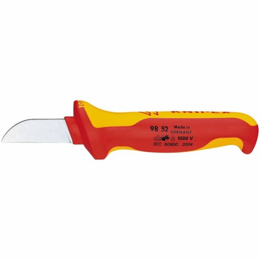 Draper Knipex 98 52 Fully Insulated Cable Knife, 180mm