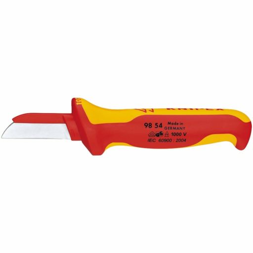 Draper Knipex 98 54 Fully Insulated Cable Knife, 180mm
