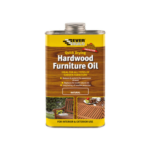 Hardwood Furniture Oil, Natural, 500ml