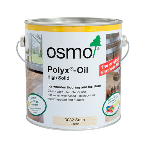 Osmo Polyx-Oil Original, Hardwax-Oil, Clear Satin, 2.5L