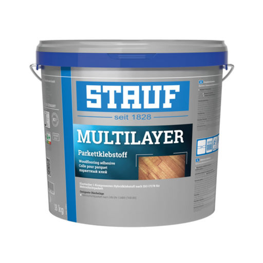 STAUF Multilayer Hybrid Wood Flooring Adhesive, 13kg