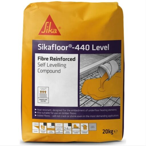 Self Levelling Compound, Sikafloor 440 Fibre Reinforced, 20 kg