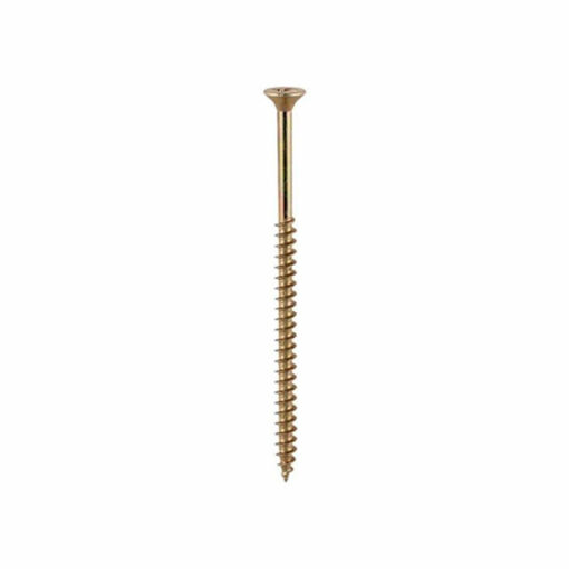 TIMco Solo Woodscrews - PZ - Double Countersunk - Yellow 5.0x120mm